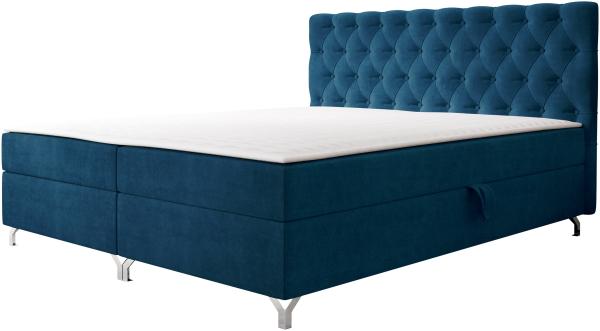 Boxspringbett mit H3-Matratze Cylio II (Farbe: Manila 26, Größe: 180 x 200 cm)