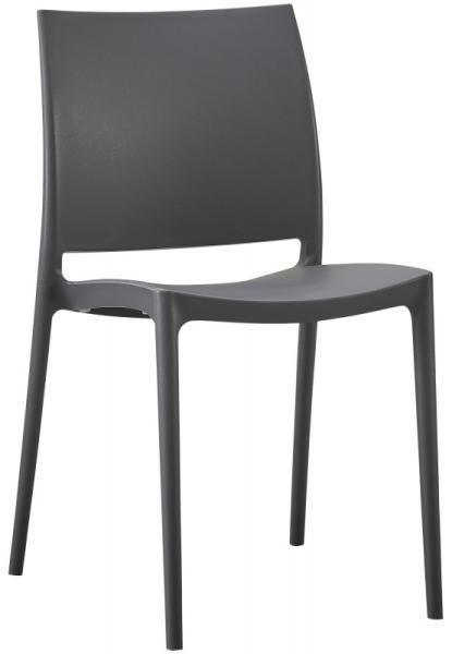 Stuhl Meton (Farbe: dunkelgrau)