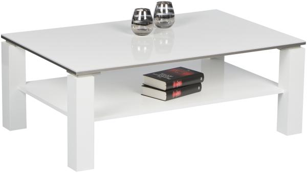 Couchtisch >Torrance< in Weiß - 110x41x70cm (BxHxT)