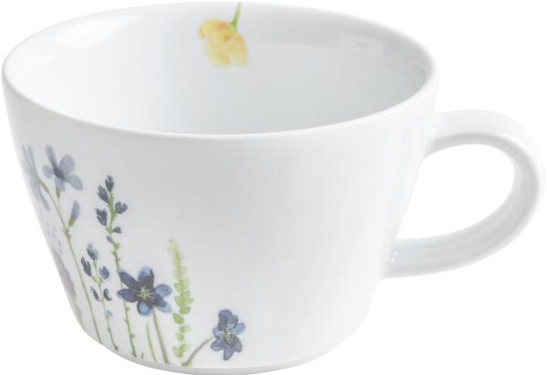 KAHLA Wildblume Cappuccino-Obertasse 0,25 l Wildblume blau/rot