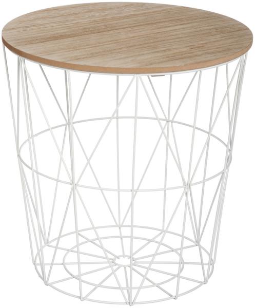 Couchtisch mit abnehmbarer Platte, multifunktionales Möbelstück im charmanten Stil