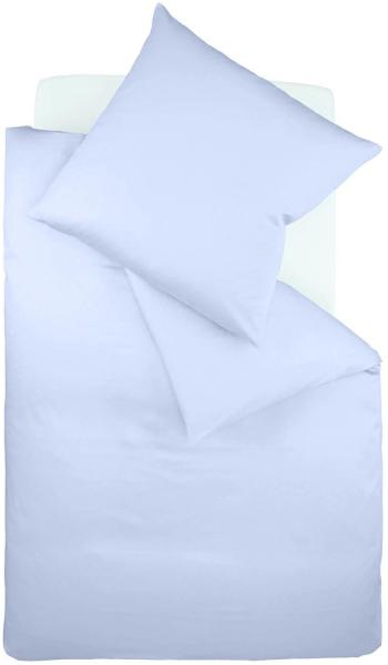 Fleuresse Interlock-Jersey-Kissenbezug uni colours bleu 6056 35/40