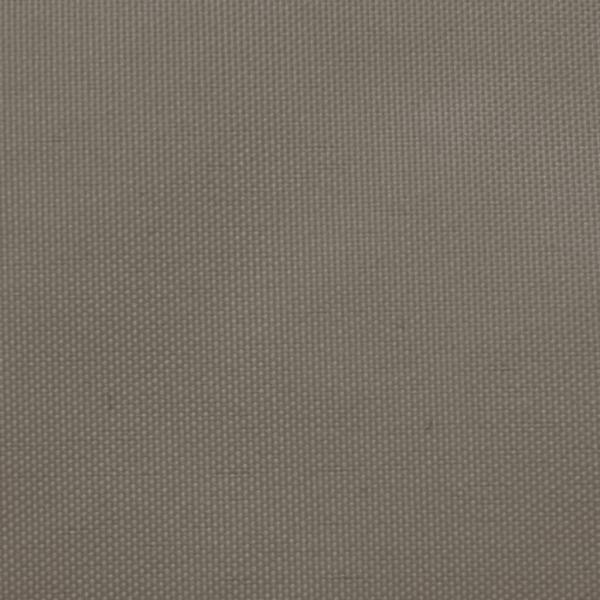 Sonnensegel Oxford-Gewebe Rechteckig 2x4 m Taupe