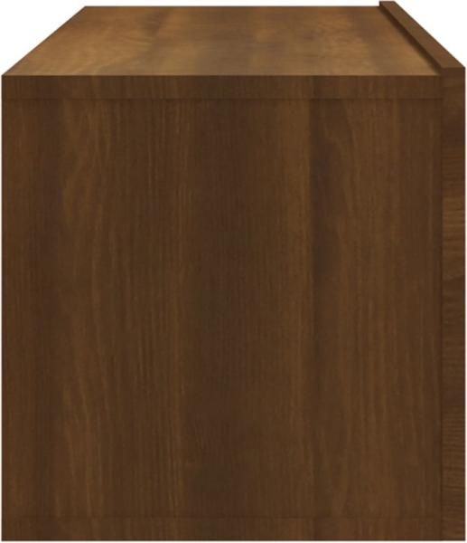 TV-Wandschränke 2 Stk. Braun Eiche 100x30x30 cm Holzwerkstoff Bild 8