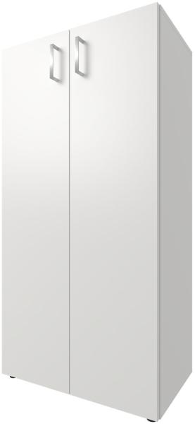 Aktenschrank >Trio< in Weiß - 57x113x34,5cm (BxHxT)