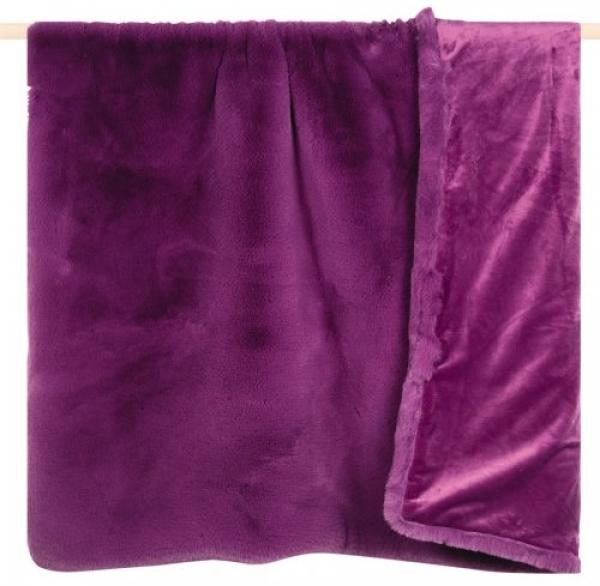 Pad Decke Evita Kunstpelz Violet (140x190cm) 11763-S45-1419