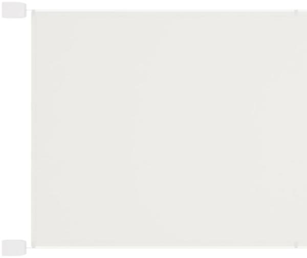 Senkrechtmarkise Weiß 180x600 cm Oxford-Gewebe