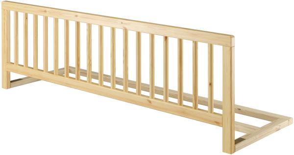 Universeller Rausfallschutz für Betten Kindersicherung, aus massiven Kiefernholz, klappbar, Breite: 120 cm, Tiefe: 37,5 cm, Höhe: 40 cm