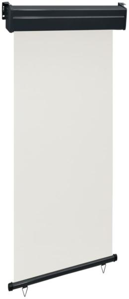 vidaXL Balkon-Seitenmarkise 105x250 cm Creme