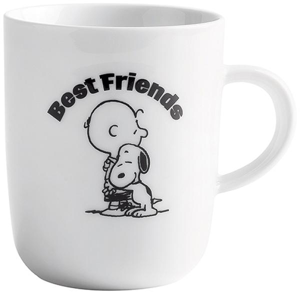 KAHLA Peanuts Becher 0,35 l Peanuts Best Friends