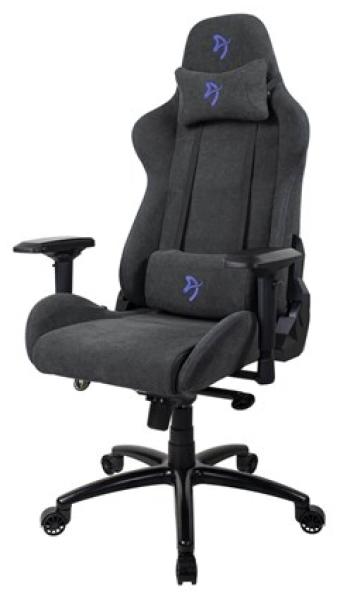 Arozzi Verona Signature Soft Fabric - Büro Stuhl - Stoff - Bis zu 130 kg, schwarz/blau