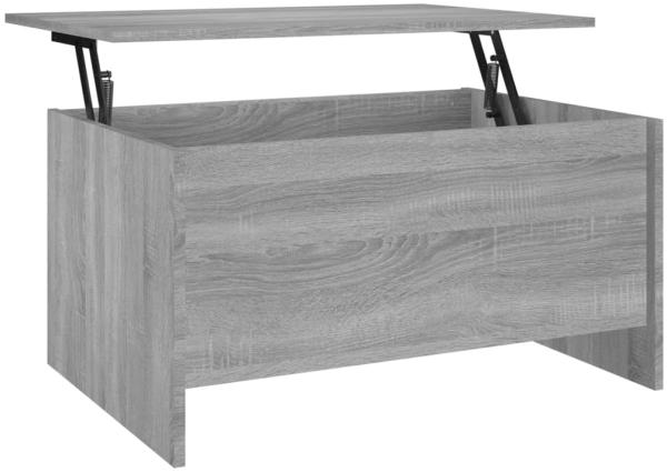 Couchtisch Grau Sonoma 80x55,5x41,5 cm Holzwerkstoff