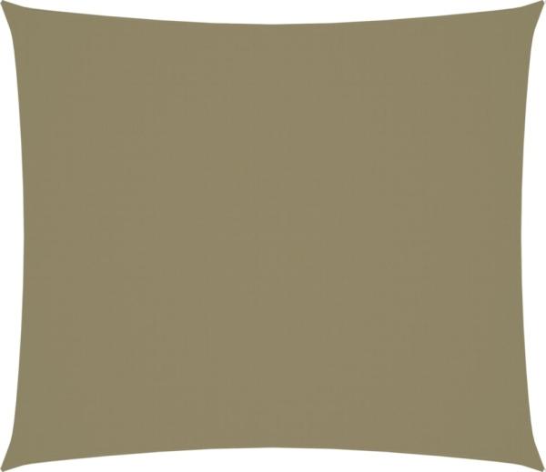 Sonnensegel Oxford-Gewebe Rechteckig 2,5x3 m Beige