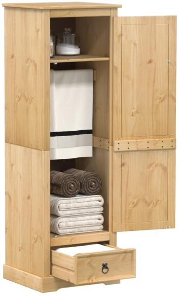 vidaXL Kleiderschrank Corona 55x50x170 cm Massivholz Kiefer