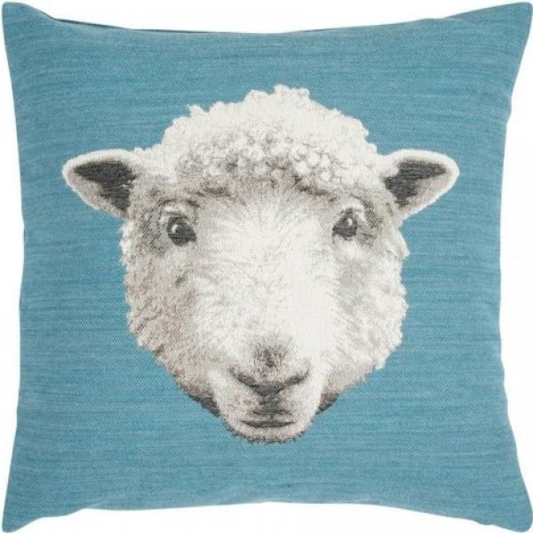 pad Kissenhülle MOO Schaf Blau (45x45cm) 11627-K40-4545