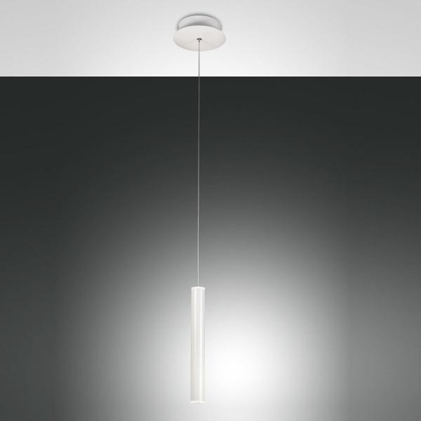 Fabas Luce 3685-40-102 LED Pendelleuchte Prado 1-flammig weiß 16cm
