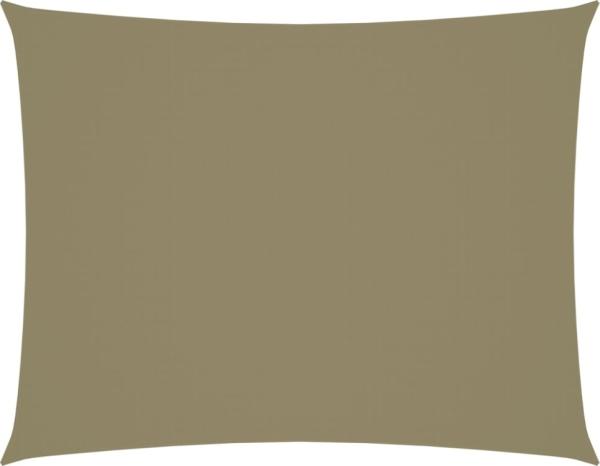 Sonnensegel Oxford-Gewebe Rechteckig 2x3,5 m Beige