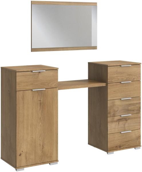 Schminkschrank >Easy Plus< (BxHxT: 165x192x41 cm) in Plankeneiche