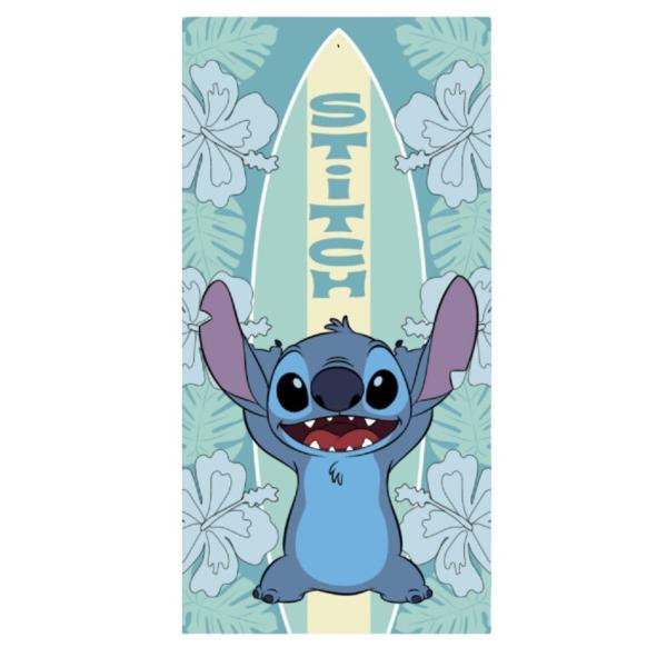 Lilo & Stitch Kinderhandtuch Baumwoll-Strandtuch Farbenfrohes Poolhandtuch, 70cm x 140cm