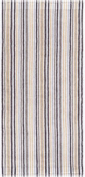 Combi Stripes Duschtuch 70x140cm grau 500g/m² 100% Baumwolle