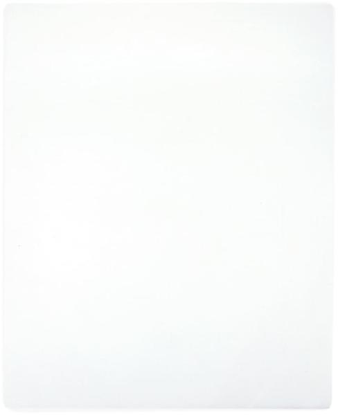 Spannbettlaken Jersey Weiß 180x200 cm Baumwolle
