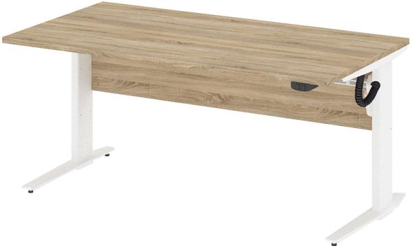 'Prisme' Schreibtisch, elektrisch höhenverstellbar, B 150 x H 119 x T 80 cm