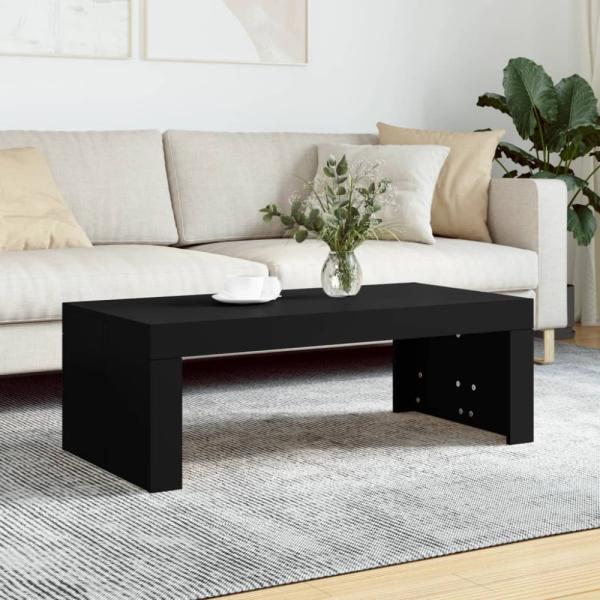 vidaXL Couchtisch Schwarz 102x50x36 cm Holzwerkstoff