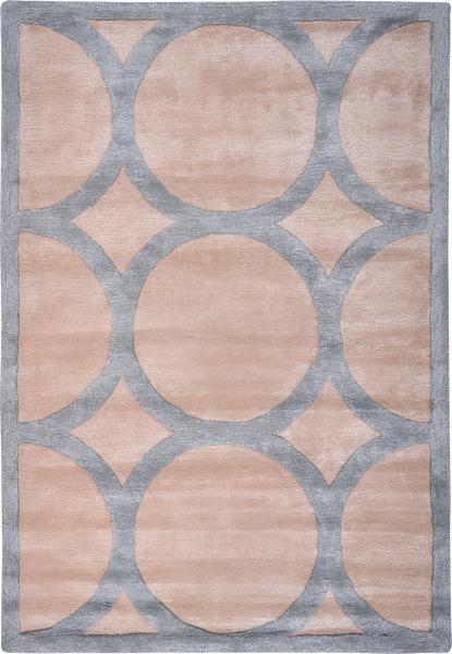 Teppich Viskose sandbeige grau 160 x 230 cm MALAN