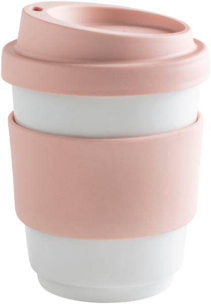 KAHLA fillit To Go Becher 0,27 l Banderole pastel rose