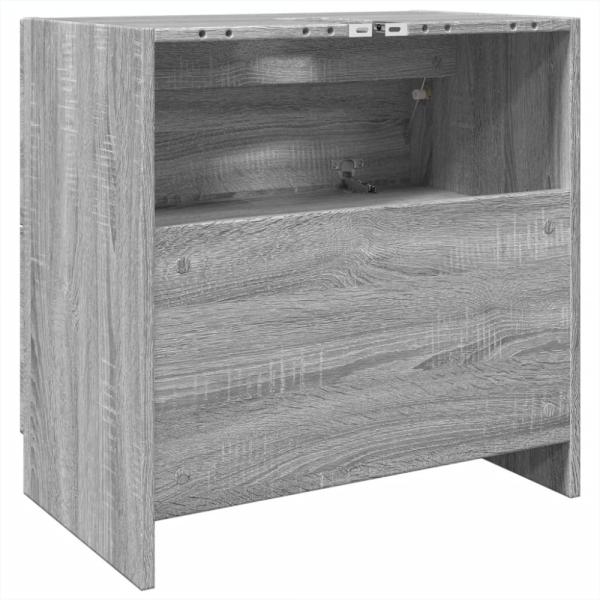 vidaXL Waschbeckenunterschrank Grau Sonoma 59x37x59 cm Holzwerkstoff Bild 9