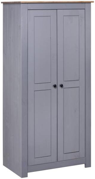 Kleiderschrank Grau 80x50x171,5 cm Kiefernholz Panama