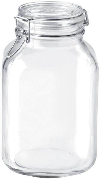 Lebensmittelbehälter Bormioli Rocco fido Durchsichtig Glas (3 L) (6 Stück)