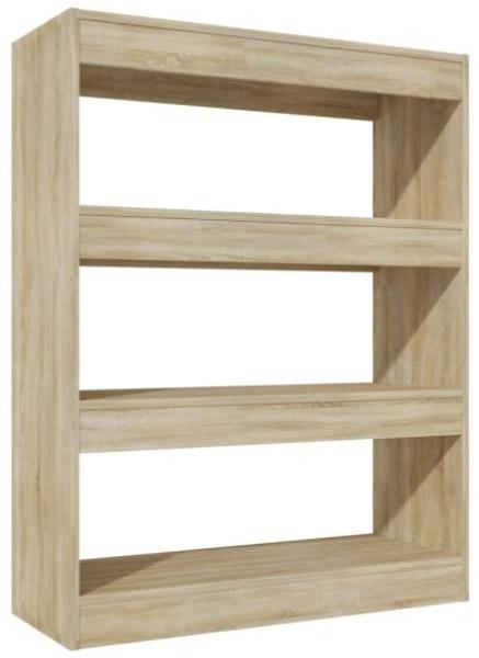 Bücherregal/Raumteiler Sonoma-Eiche 80x30x103 cm Holzwerkstoff