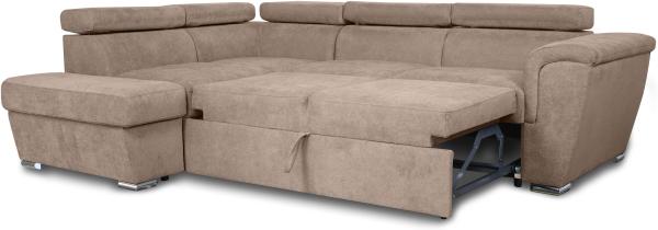 Louis Ecksofa Links, Giulia - Hellbraun Bild 4