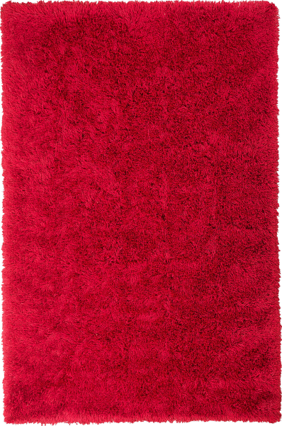 Teppich rot 200 x 300 cm Hochflor CIDE