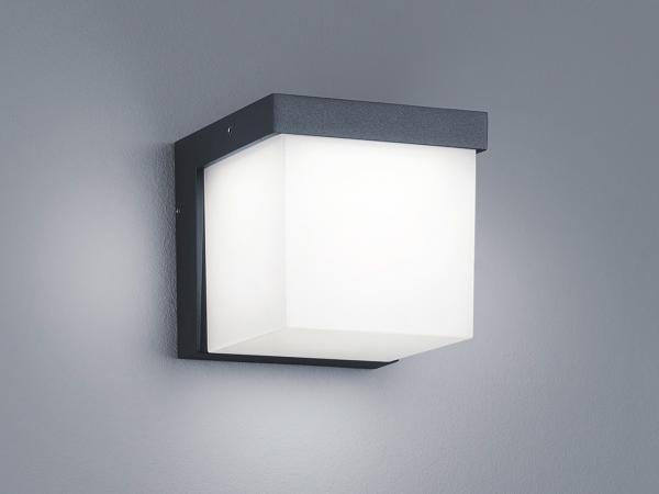 Außenwandleuchte, LEDs/230V/3,5W, 330 lm, 3000K, YANGTZE anthrazit anthrazit