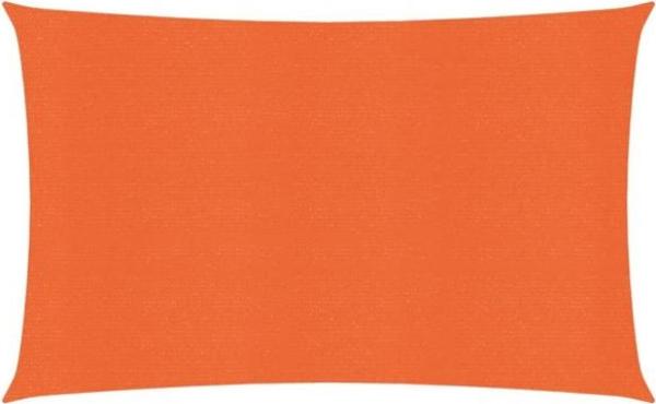 Sonnensegel 160 g/m² Orange 2x4 m HDPE