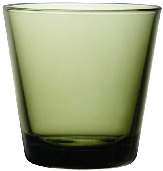 iittala Kartio Glas 21 cl moosgrün