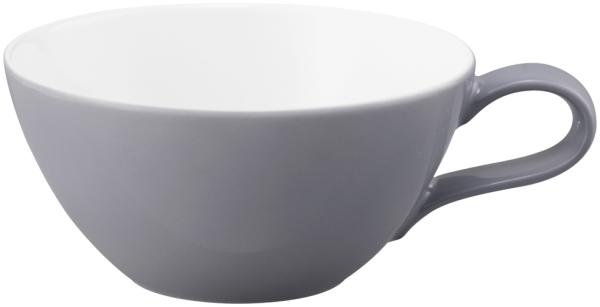 Tee-Obertasse 0,28 l Life Fashion Elegant Grey Seltmann Weiden Teetasse - Mikrowelle geeignet, Spülmaschinenfest