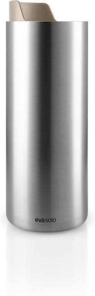 Eva Solo Urban To Go Cup recycled, Edelstahl, Kunststoff, Pearl Beige, 0. 35 L, 567107