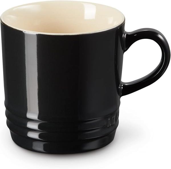 Le Creuset Becher 200 ml Schwarz