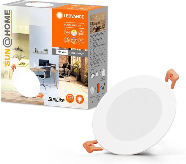 LEDVANCE SMART+ Sun@Home Downlight 120mm 770lm 8W TW WiFi