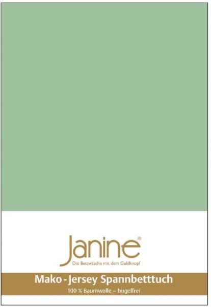 Janine Mako Jersey Spannbetttuch Bettlaken 180 - 200 x 200 cm OVP 5007 26 lind