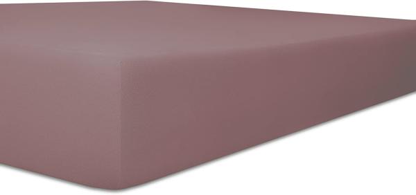 Kneer Easy-Stretch Jersey Spannbetttuch, Farbe:62 Flieder;Größe:180x200-200x220 cm