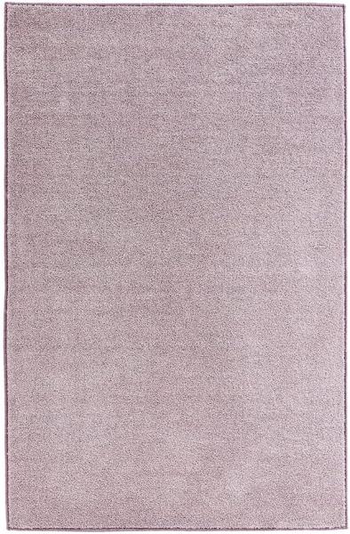 Kurzflor Teppich Pure Uni Flieder-Rosa - 160x240x1,3cm