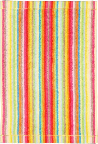 Cawö Handtücher Lifestyle Streifen multicolor 25 | Gästetuch 30x50 cm
