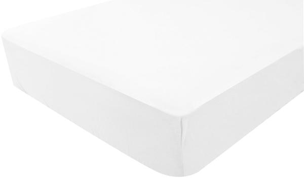 Domiva Spannbettlaken, wasserdicht, 35 x 75 cm, Weiß
