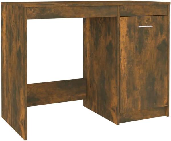 Schreibtisch Räuchereiche 100x50x76 cm Holzwerkstoff