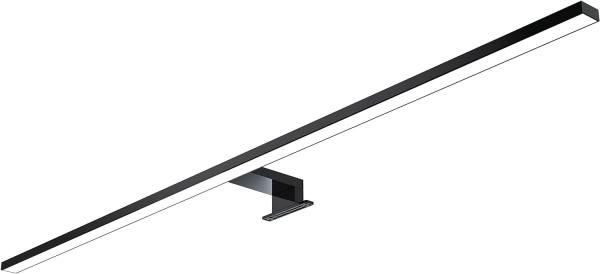 kalb LED Spiegelleuchte 80cm LED Badleuchte Badlampe Spiegelleuchte 230V warmweiß, schwarz, warmweiß