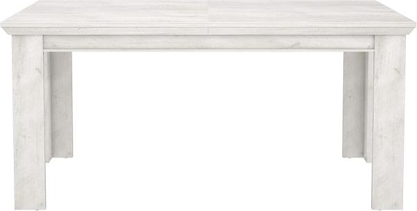 Esstisch KASHMIR Tisch Esszimmertisch in Pinie weiß 160-205